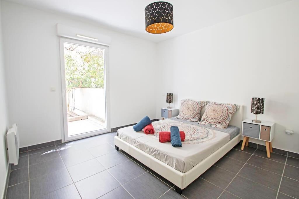 Апартаменти Le P'Tit Rimbaud, 6 Pers, Parking Prive, Jardin,Wifi Монпельє Екстер'єр фото